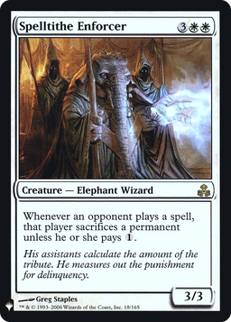 Spelltithe Enforcer (LIST-018) - The List Foil