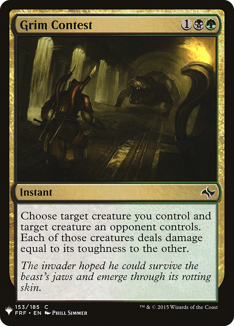 Grim Contest (LIST-153) - The List