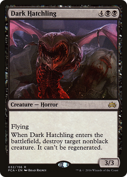 Dark Hatchling (PCA-032) - Planechase Anthology