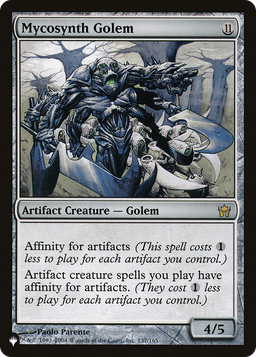 Mycosynth Golem (LIST-137/165) - The List