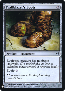 Trailblazer's Boots (LIST-208) - The List Foil