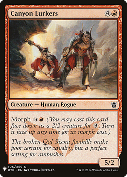 Canyon Lurkers (LIST-105) - The List