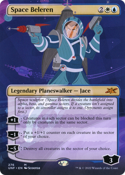 Space Beleren (Borderless) (UNF-276) - Unfinity Foil