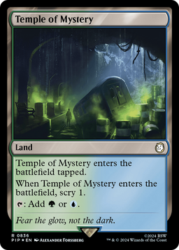 Temple of Mystery (Surge Foil) (PIP-836) - Fallout Foil