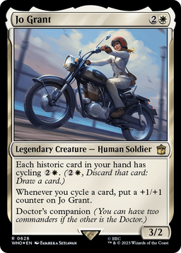 Jo Grant (Surge Foil) (WHO-628) - Doctor Who Foil
