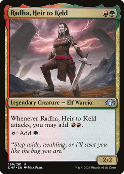Radha, Heir to Keld (DMR-196) - Dominaria Remastered Foil