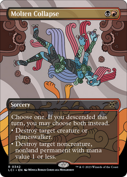 Molten Collapse (Borderless) (LCI-342) - The Lost Caverns of Ixalan
