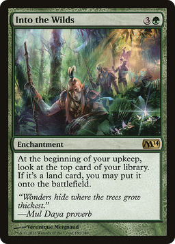 Into the Wilds (M14-180) - Magic 2014