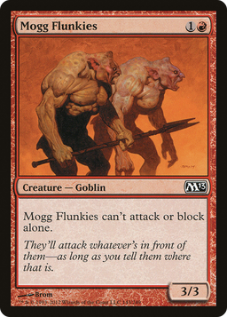 Mogg Flunkies (M13-143) - Magic 2013