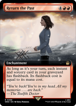 Return the Past (Extended Art) (WHO-388) - Doctor Who: (Extended Art)