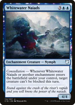 Whitewater Naiads (C18-112) - Commander 2018: (enchantment)