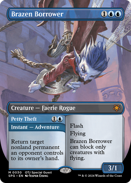 Brazen Borrower (Borderless) (SPG-030) - Special Guests Foil