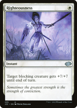 Righteousness (J22-235) - Jumpstart 2022