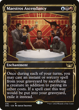 Maestros Ascendancy (Showcase) (SNC-316) - Streets of New Capenna: (Showcase)