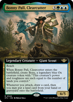 Bonny Pall, Clearcutter (Extended Art) (OTJ-349) - Outlaws of Thunder Junction: (Extended Art) Foil