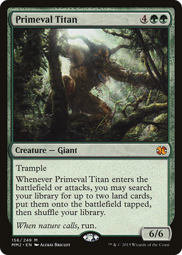 Primeval Titan (MM2-156) - Modern Masters 2015 Foil