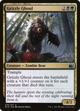 Grizzly Ghoul (MID-226) - Innistrad: Midnight Hunt Foil