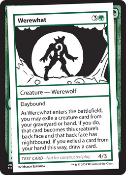 Werewhat (MB2PC-) - Mystery Booster 2