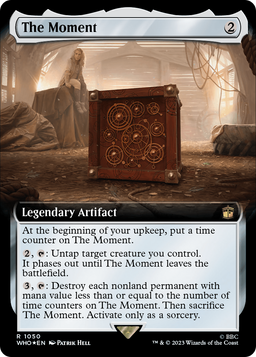 The Moment (Extended Art) (Surge Foil) (WHO-1050) - Doctor Who: (Extended Art) Foil