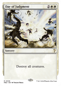 Day of Judgment (White Border) (MB2-008) - Mystery Booster 2