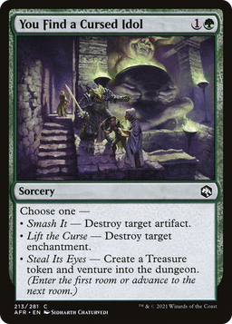 You Find a Cursed Idol (AFR-213) - Adventures in the Forgotten Realms