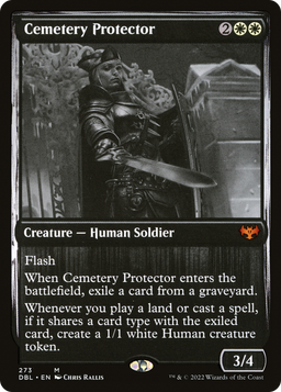 Cemetery Protector (DBL-273) - Innistrad: Double Feature Foil