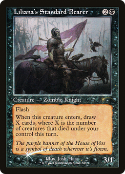 Liliana's Standard Bearer (Retro Frame) (SLD-845) - Secret Lair Drop Foil