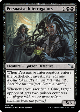 Persuasive Interrogators (MKM-098) - Murders at Karlov Manor Foil