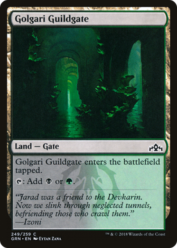Golgari Guildgate (249) (GRN-249) - Guilds of Ravnica Foil
