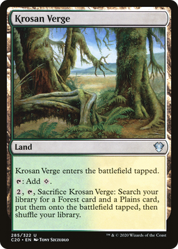 Krosan Verge (C20-285) - Commander 2020
