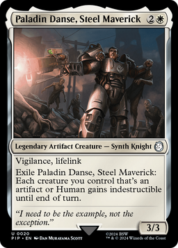 Paladin Danse, Steel Maverick (PIP-020) - Fallout Foil