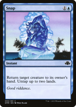 Snap (DMR-066) - Dominaria Remastered