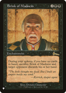 Brink of Madness (LIST-50/143) - The List
