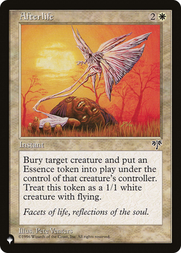 Afterlife (LIST-MIR-1) - The List
