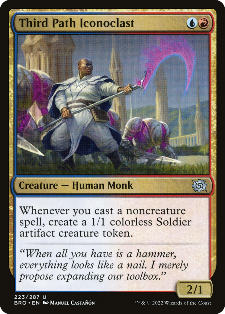 Third Path Iconoclast (BRO-223) - The Brothers' War Foil