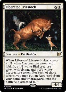 Liberated Livestock (WOC-005) - Wilds of Eldraine Commander