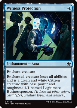 Witness Protection (FDN-168) - Foundations: (enchantment)