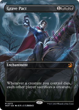 Grave Pact (Anime Borderless) (WOT-073) - Wilds of Eldraine: Enchanting Tales Foil