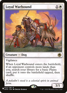 Loyal Warhound (LIST-023/281) - The List