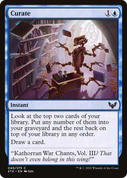 Curate (STX-040) - Strixhaven: School of Mages Foil