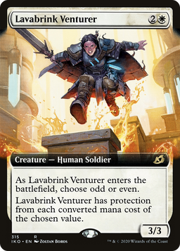 Lavabrink Venturer (Extended Art) (IKO-315) - Ikoria: Lair of Behemoths: (Extended Art)