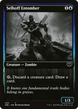 Selhoff Entomber (DBL-343) - Innistrad: Double Feature Foil