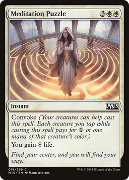 Meditation Puzzle (M15-019) - Magic 2015