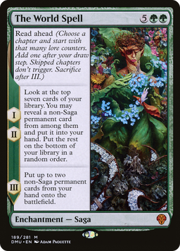The World Spell (DMU-189) - Dominaria United Foil
