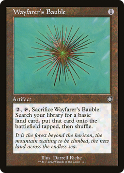 Wayfarer's Bauble (Retro Frame) (BRC-171) - The Brothers' War Commander
