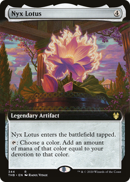 Nyx Lotus (Extended Art) (THB-344) - Theros Beyond Death: (Extended Art)