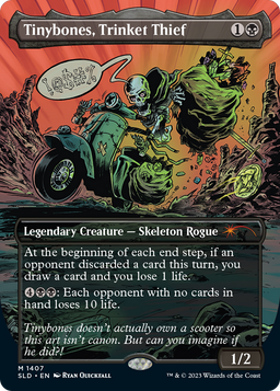 Tinybones, Trinket Thief (SLD-1407) - Secret Lair Drop (Borderless) Foil