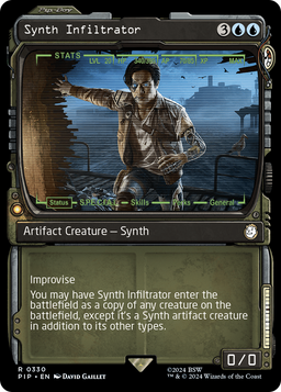 Synth Infiltrator (Showcase) (PIP-330) - Fallout: (Showcase)