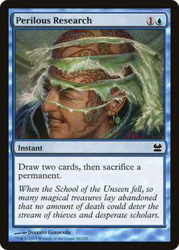 Perilous Research (MMA-058) - Modern Masters Foil