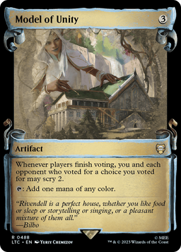 Model of Unity (Showcase Scrolls) (LTC-488) - Tales of Middle-earth Commander: (Showcase)